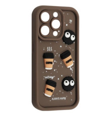 Чохол HAPPY Cookie Case for iPhone 15 Pro Max Brown mag-2000001562840106651