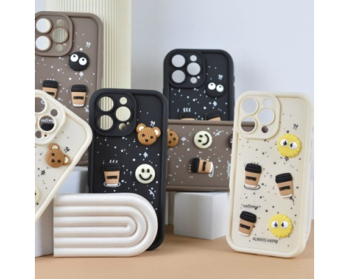 Чохол HAPPY Cookie Case for iPhone 15 Pro Max White mag-2000001562857135265