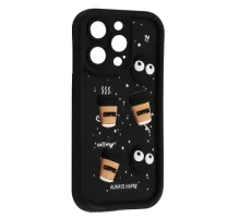 Чохол HAPPY Cookie Case for iPhone 16 Pro Max Black mag-2000001563076143777