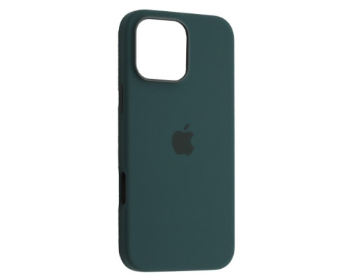 Чохол 1:1 Original Silicone Case with MagSafe for iPhone 16 Pro Max Lake Green mag-2000001571361106757