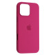 Чохол 1:1 Original Silicone Case with MagSafe for iPhone 16 Pro Max Fuchsia mag-2000001571378139435