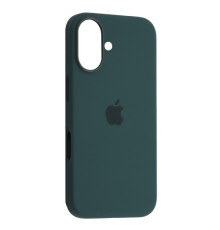 Чохол 1:1 Original Silicone Case with MagSafe for iPhone 16 Lake Green mag-2000001571576106778