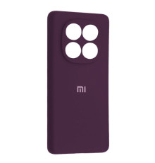 Чохол Silicone Case Full for Xiaomi Redmi Note 14 Pro 5G Grape mag-2000001574133106896
