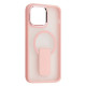 Чохол STAND MATTE MAGSAFE for iPhone 15 Pro Pink mag-200000157900858685