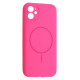Чохол Silicone Case Full Camera Fine Ring MagSafe for iPhone 11 Firefly mag-200000158504761774