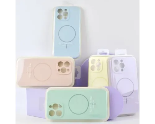 Чохол Silicone Case Full Camera Fine Ring MagSafe for iPhone 16 Firefly mag-2000001586297143666