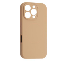 Чохол Silicone Case Full Camera Fine Ring MagSafe for iPhone 16 Pro Max Desert Gold mag-200000158655661925