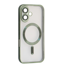 Чохол SHINING Camera MagSafe for iPhone 16 Dark green mag-2000001586716132064