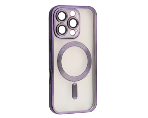 Чохол SHINING Camera MagSafe for iPhone 16 Pro Deep purple mag-2000001586921132085