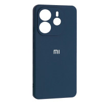 Чохол Silicone Case Full for Xiaomi Redmi Note 14 4G Global version Navy Blue mag-2000001590669136416