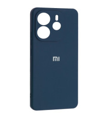Чохол Silicone Case Full for Xiaomi Redmi Note 14 4G Global version Navy Blue mag-2000001590669136416