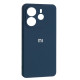 Чохол Silicone Case Full for Xiaomi Redmi Note 14 4G Global version Navy Blue mag-2000001590669136416