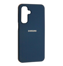 Чохол Silicone Case Full for Samsung A56 5G Navy Blue mag-2000001591321134639