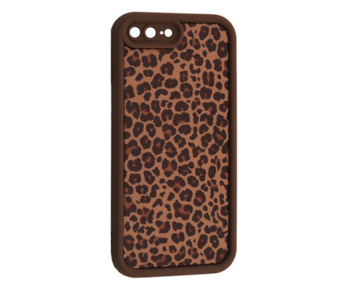 Чохол LEOPARD Case for iPhone 7 Plus/8 Plus Brown 3 mag-2000001596494135694