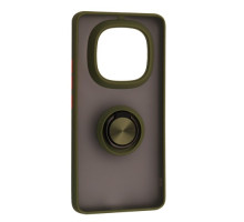 Чохол Gingle Ring Case for Xiaomi Redmi Note 14 Pro+ 5G Khaki mag-2000001598948136147