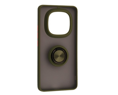 Чохол Gingle Ring Case for Xiaomi Redmi Note 14 Pro+ 5G Khaki mag-2000001598948136147