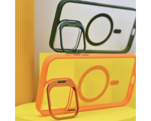 Чохол BRACKET CLEAR CAMERA LENS MAGSAFE for iPhone 13 Pro Orange mag-2000001504475105397
