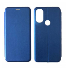 Чохол-книжка Level for Motorola E40 Blue mag-200000150736019634