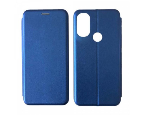 Чохол-книжка Level for Motorola E40 Blue mag-200000150736019634
