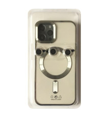 Чохол PRO SHINING (+ LENSES) MagSafe for iPhone 14 Pro Max Sillver mag-2000001513668105556