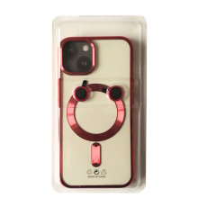 Чохол PRO SHINING (+ LENSES) MagSafe for iPhone 15 Plus Red mag-2000001513880105578