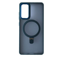 Чохол Matte Ring-MagSafe for Samsung S24+ Темно синій mag-200000151755020477