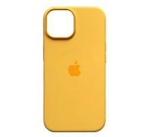 Чохол Silicone Case Copy with MagSafe for iPhone 15 Sunshine mag-2000001527900105703
