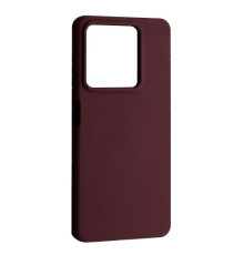 Чохол Silicone Case luxury для Xiaomi Redmi Note 13 Pro 5G/Poco X6 5G Marsala mag-2000001530597105850