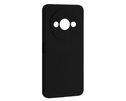 Чохол Silicone Case luxury для Xiaomi Redmi A3 Black mag-2000001530702137773
