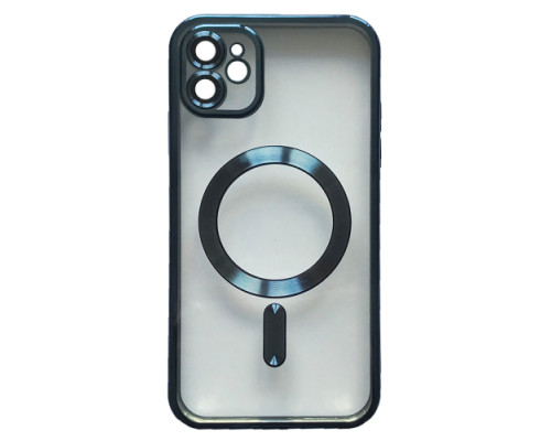 Чохол SHINING Camera MagSafe for iPhone 11 Blue Titanium mag-2000001537596132028