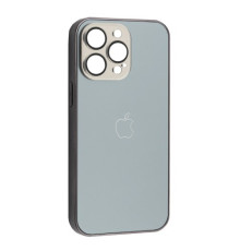 Чохол NEW GLASS MAGSAFE Case for iPhone 12 Pro Max Titanium grey mag-200000153926251371