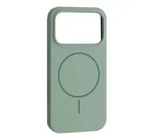 Чохол Silicone Case with MagSafe for iPhone 17 Pro Light Cyan mag-2000001642412146177