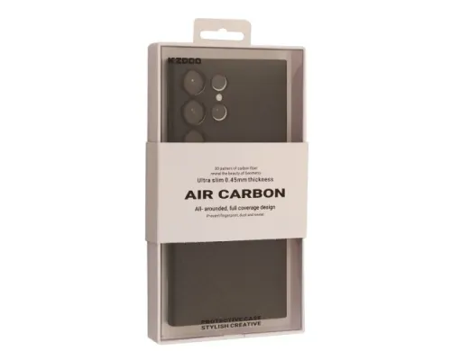 Чохол KZDOO Air Carbon for Samsung S25 Ultra Black mag-2000001648452145160