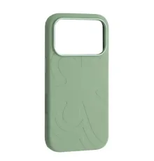 Чохол Flower Liquid Silicone Case MagSafe для iPhone 17 Pro Qingshan Jade mag-2000001650806145888