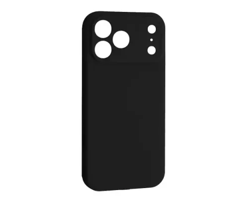 Чохол Silicone Case Camera Protective for iPhone 17 Pro (18) black mag-2000001653944146552