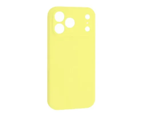 Чохол Silicone Case Camera Protective for iPhone 17 Pro (51) mellow yellow mag-2000001654101146562