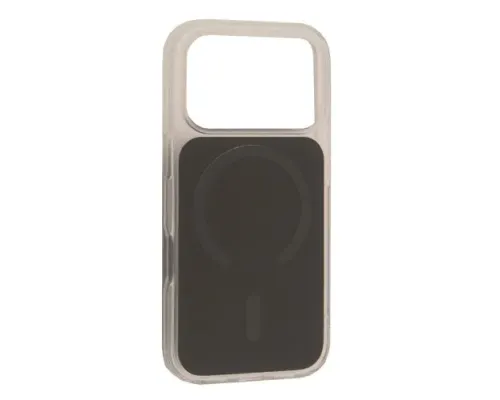 Чохол CLEAR COLOR CASE MAGSAFE (PС+TPU) для iPhone 17 Pro Max Black mag-2000001657676146329
