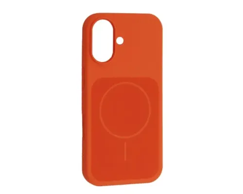 Чохол New Silicone Case MagSafe для iPhone 17 Hermes Orange mag-2000001657928147385