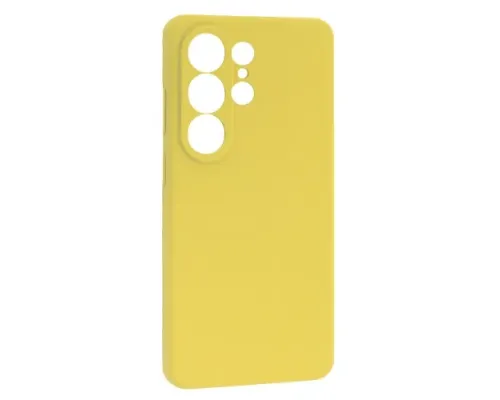 Чохол Silicone Case luxury для Samsung S26 Ultra Yellow mag-2000001663219153475