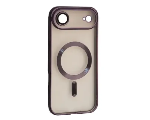 Чохол SHINING Camera MagSafe for iPhone 17 Air Deep purple mag-2000001664414151737