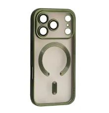 Чохол SHINING Camera MagSafe for iPhone 17 Pro Dark green mag-2000001664636151757