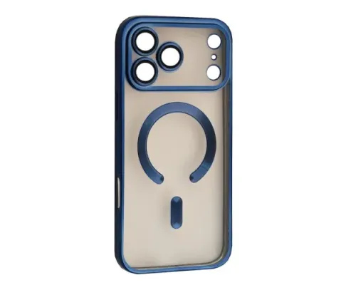 Чохол SHINING Camera MagSafe for iPhone 17 Pro Max Blue mag-2000001664759151767
