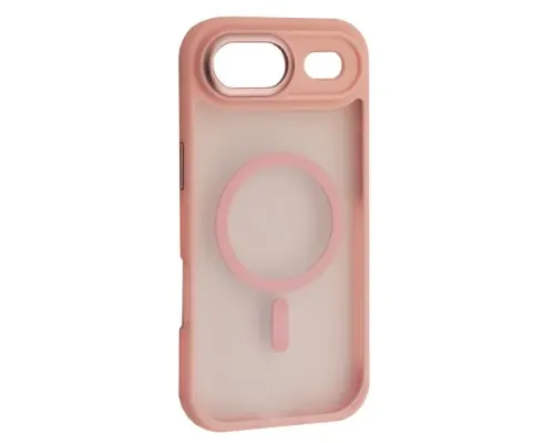 Чохол NEW MATTE MAGSAFE for iPhone 17 Air Pink mag-2000001667675152379