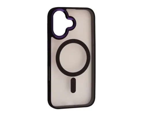 Чохол CRISTAL GUARD MagSafe for iPhone 16 Plus Purple mag-2000001670422152704