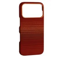 Чохол Kevlar Case MagSafe open window для iPhone 17 Pro Max Warm Orange Sun mag-2000001671085153197