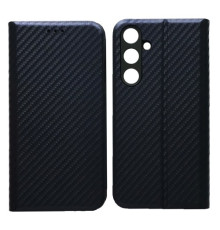Чехол-книжка Carbon for Samsung S24 FE Dark Blue mag-2000001607190140181