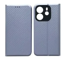 Чехол-книжка Carbon for Xiaomi Redmi Note 14 4G EU Lilac mag-2000001607367145319