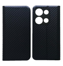 Чехол-книжка Carbon for Xiaomi Redmi Note 14S Dark Blue mag-2000001607404140202