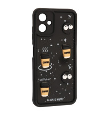 Чохол Happy для Samsung A06 (A065) Black mag-2000001615836143355