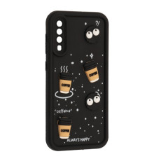 Чохол Happy для Samsung A30S Black mag-2000001616178143385